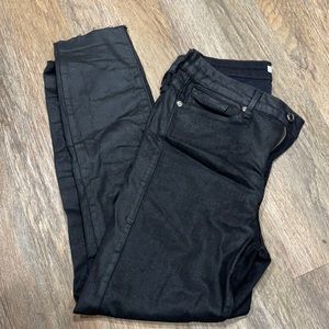 Good legs, good American wax coated jeans